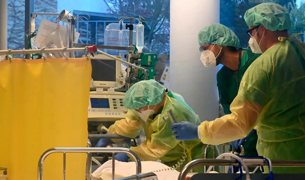 “Los servicios sanitarios están saturados”, expresó en un comunicado la Cruz Roja de Baviera (Alemania). Foto: AFP