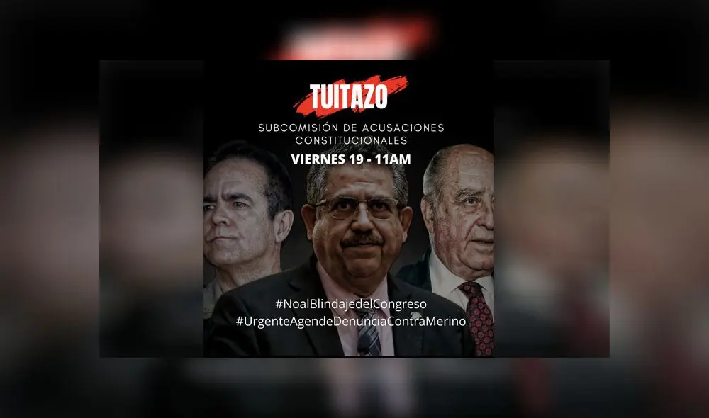 Tras las marchas en su contra, Manuel Merino renunció a la presidencia de facto a los cinco días de haberse hecho con el cargo. Foto: Twitter @KillaSC3