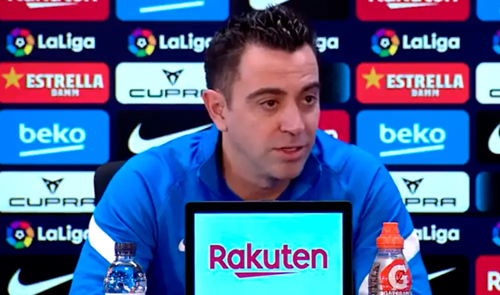 Xavi Hernández fue anunciado como nuevo DT del Barcelona el pasado 5 de noviembre. Foto: Captura vídeo FC Barcelona Xavi Hernández fue anunciado como nuevo DT del Barcelona el pasado 5 de noviembre. Foto: Captura vídeo FC Barcelona