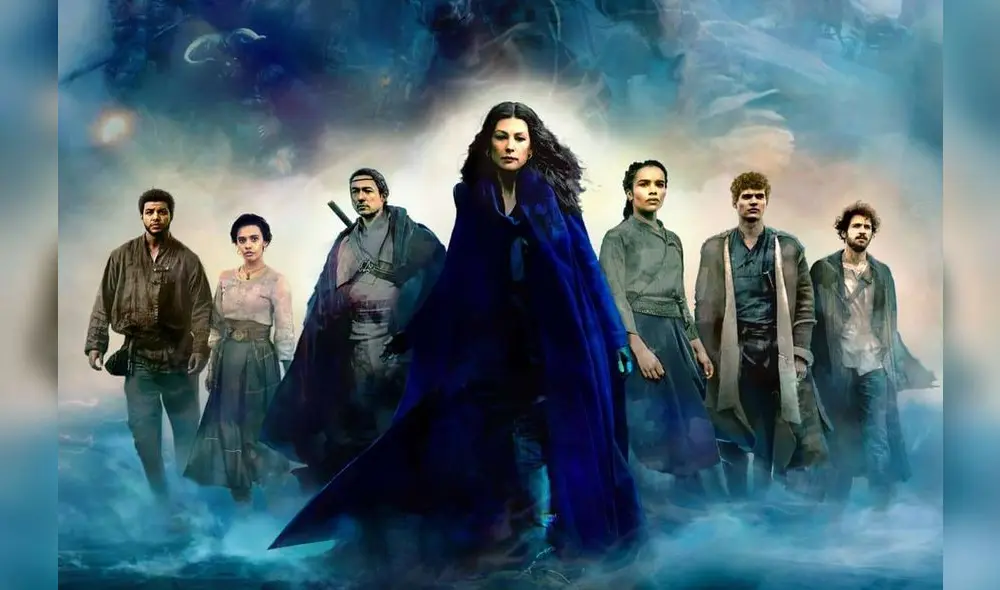 La rueda del tiempo es protagonizada por la nominada al Oscar, Rosamund Pike. Foto: Prime Video.