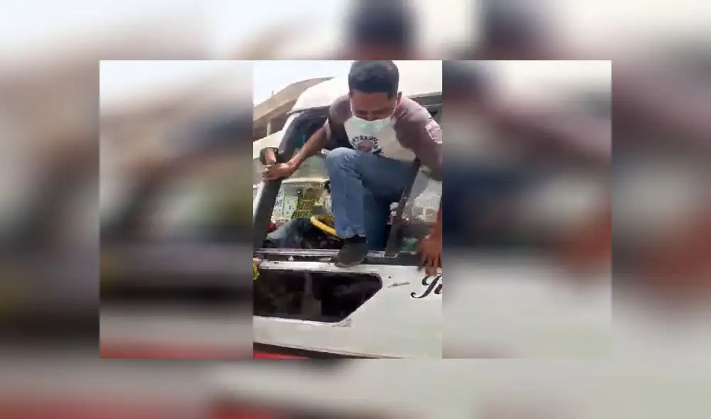 El hecho ocurrió el último 18 de noviembre. Foto: caputa video Whatsapp La República