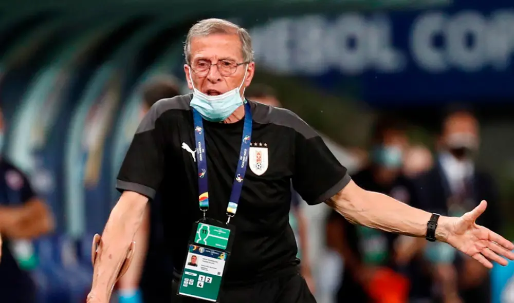 Óscar Tabárez dirigió a Uruguay desde 2006 hasta 2021. Foto: EFE