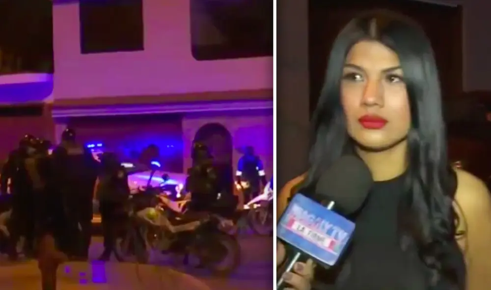 “Es algo impactante para mi, estoy asustada, tengo mi cabeza en blanco porque no sé por qué ha pasado esto”, dijo Brunella Torpoco al hablar sobre el ataque. Foto: capturas ATV