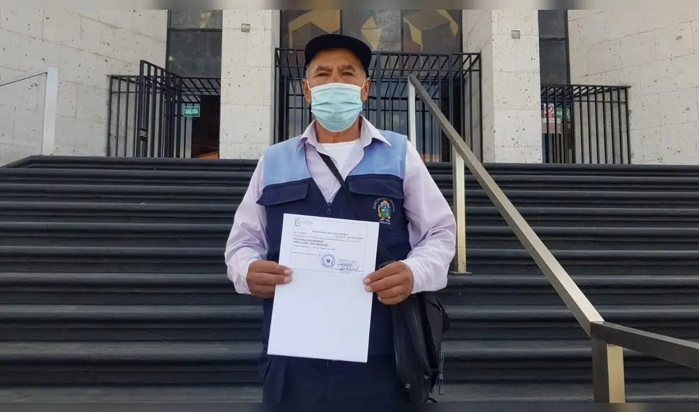 Padre de víctima llegó a Arequipa en busca de justicia. Foto: URPI/Alexis Choque Padre de víctima llegó a Arequipa en busca de justicia. Foto: URPI/Alexis Choque