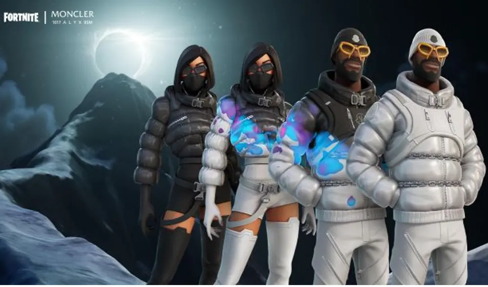 La marca experta en ropa para esquí diseñó un set de lujo para Fortnite. Foto: Fortnite