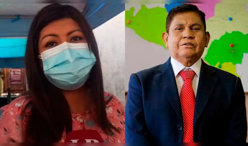 La consejera admitió que su padre cada seis meses tiene un tratamiento médico y debe que ingerir vitaminas por tres días para el hígado graso. Foto: composición La República La consejera admitió que su padre cada seis meses tiene un tratamiento médico y debe que ingerir vitaminas por tres días para el hígado graso. Foto: composición La República