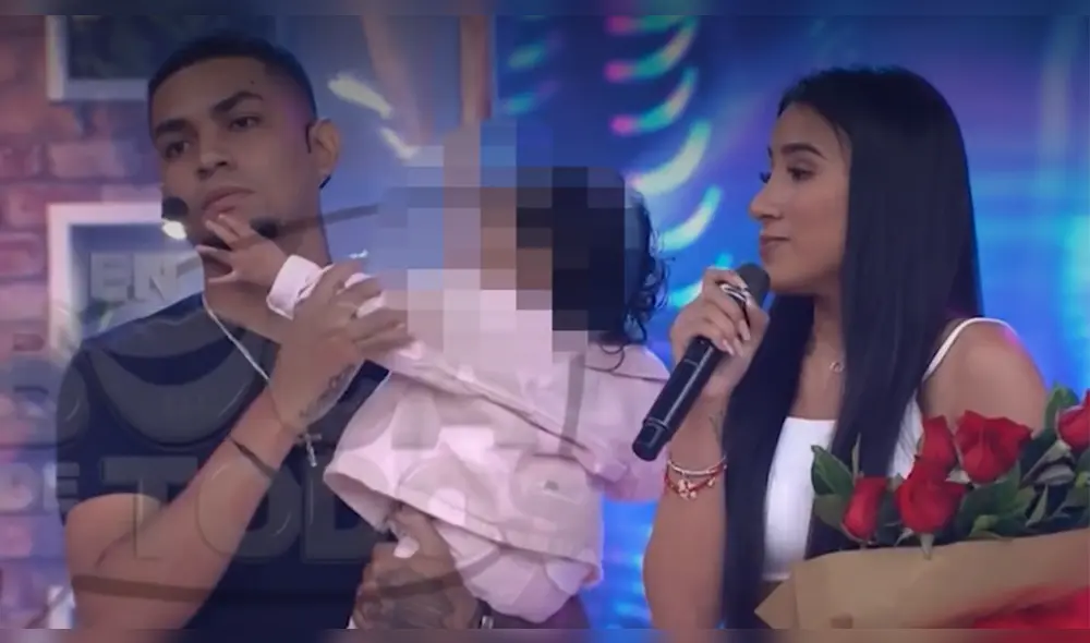 A un día de su cumpleaños número 20, Samahara Lobatón fue sorprendida por Youna y su hija Xianna en el set de En boca de todos. Foto: captura América TV