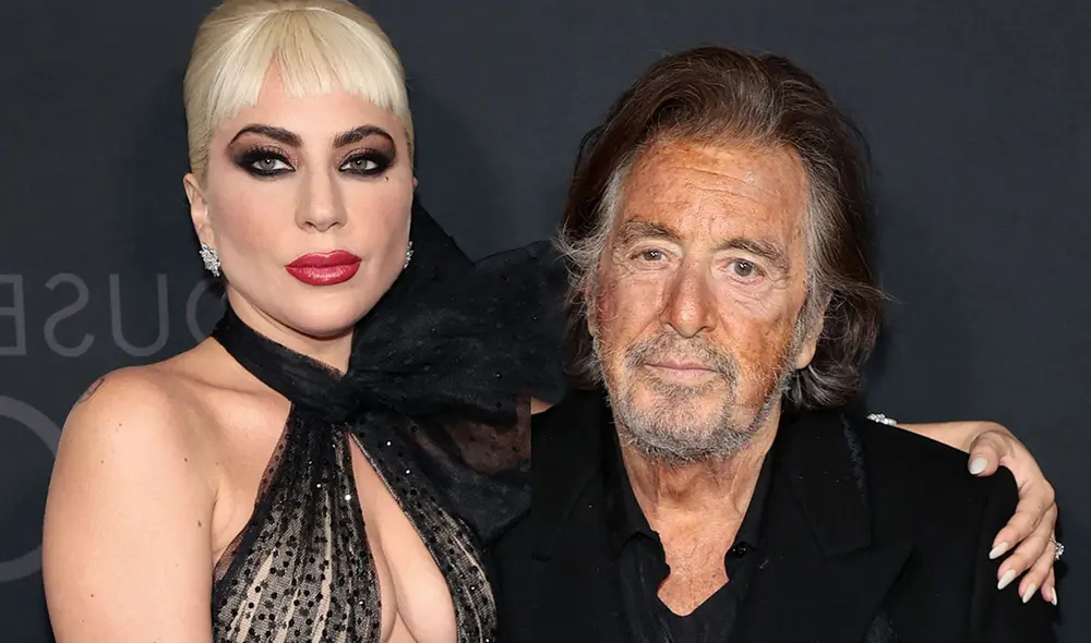En House of Gucci, Lady Gaga interpreta a Patrizia Reggiani y Al Pacino a Aldo Gucci. Foto: Lady Gaga fans/Instagram