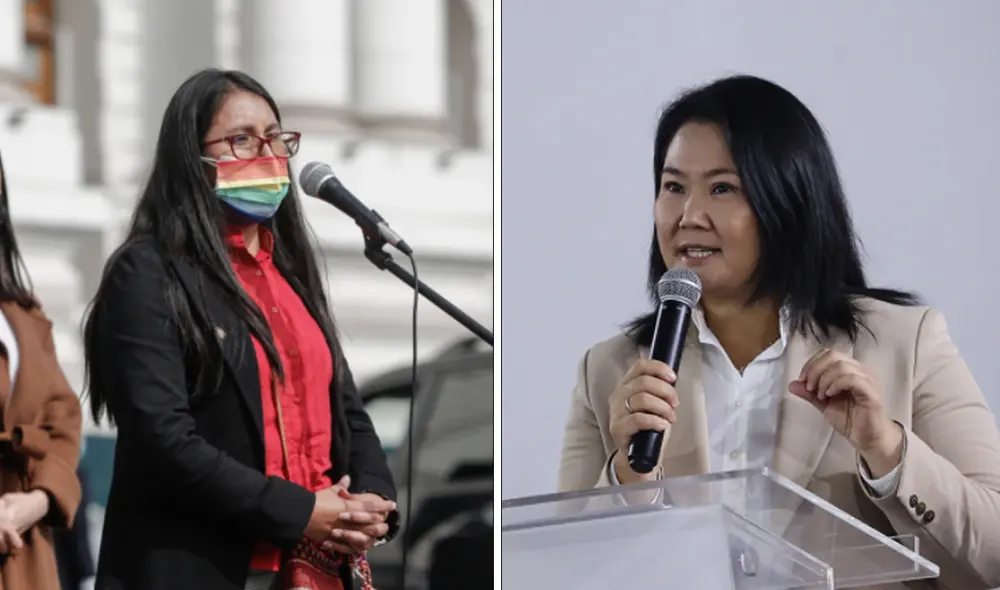 Ruth Luque recordó que Fuerza Popular blindó a los Cuellos Blancos y fueron cómplices del golpe de Merino. Foto: Composición La República Ruth Luque recordó que Fuerza Popular blindó a los Cuellos Blancos y fueron cómplices del golpe de Merino. Foto: Composición La República