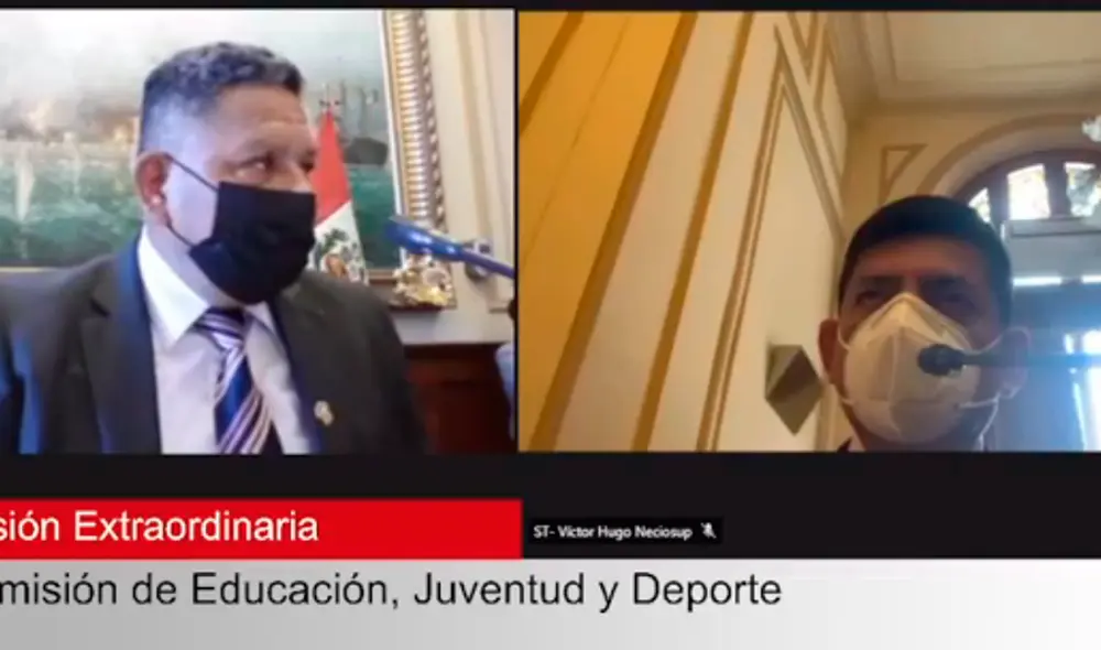 El funcionario indicó que el INEI trabaja este tipo de evaluaciones desde el 2008. Foto: captura Canal del Congreso El funcionario indicó que el INEI trabaja este tipo de evaluaciones desde el 2008. Foto: captura Canal del Congreso