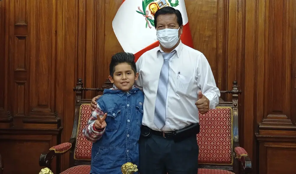 Gianfranco Bustios se coronó como el flamante ganador de La voz kids. Foto: Genaro Tacuri