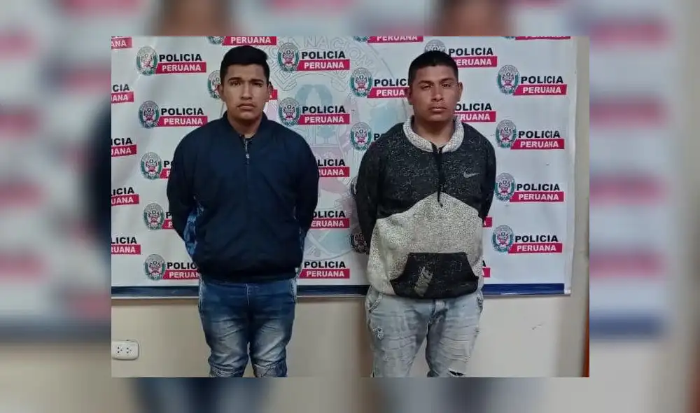 Delincuentes golpearon a mujer para robarle. Foto: PNP Delincuentes golpearon a mujer para robarle. Foto: PNP