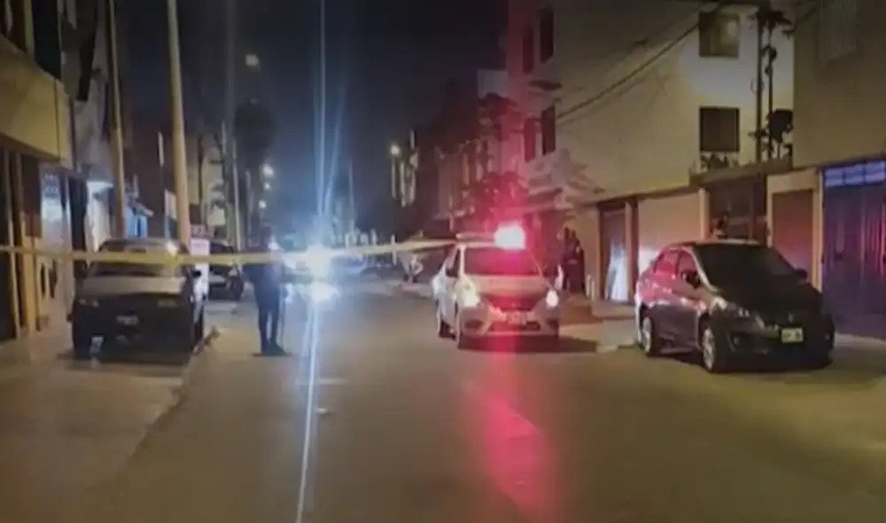 PNP investiga el crimen en La Perla, Callao. Foto: captura de América