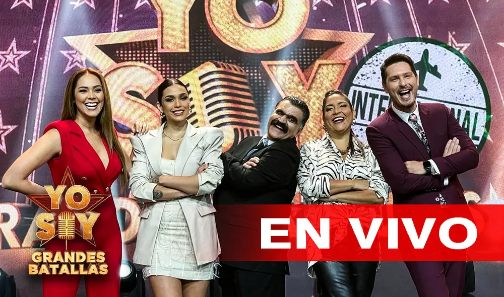 Yo soy: grandes batallas internacional presenta una nueva ronda de batallas este sábado 20 de noviembre. Foto: composición/Jazmín Ceras GLR Yo soy: grandes batallas internacional presenta una nueva ronda de batallas este sábado 20 de noviembre. Foto: composición/Jazmín Ceras GLR