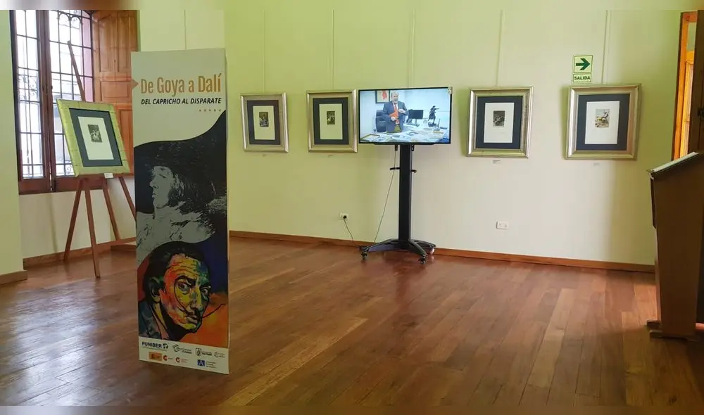 Muestra se exhibe en el en el Centro de Artes de la UCSP. Foto: URPI/Wilder Pari