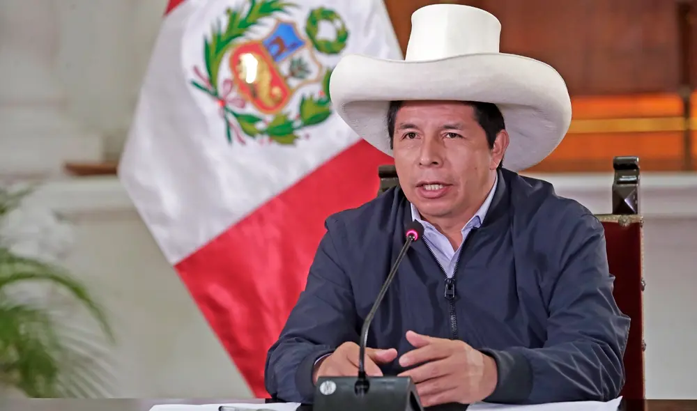 “Seguiremos luchando junto a nuestras bases y no descansaremos hasta cumplir con lo ofrecido", acotó Pedro Castillo. Foto: Presidencia “Seguiremos luchando junto a nuestras bases y no descansaremos hasta cumplir con lo ofrecido", acotó Pedro Castillo. Foto: Presidencia