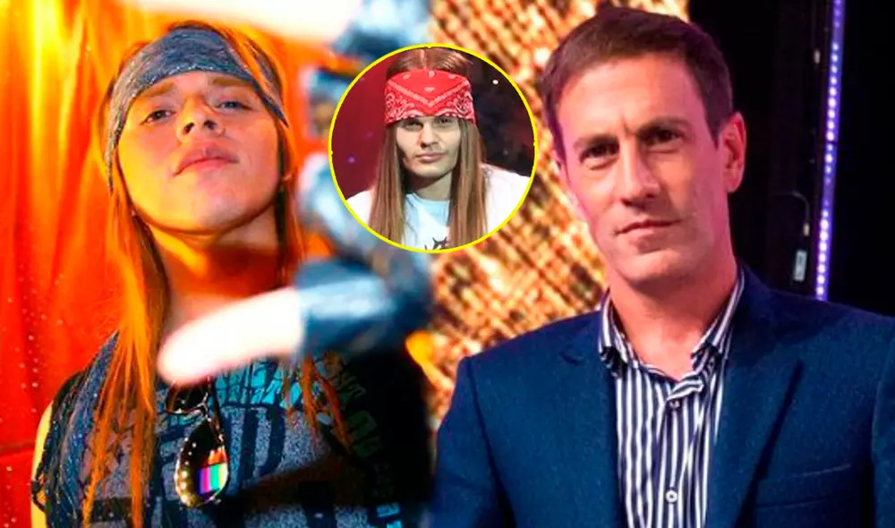 El imitador peruano de Axl Rose se defendió de las declaraciones de Mauri Stern. Foto: Facebook / Instagram
