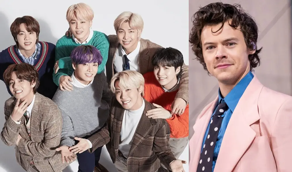 Días atrás, Jungkook demostró su admiración por Harry Styles a través de un cover. Foto: composición LR/Hybe/Syco