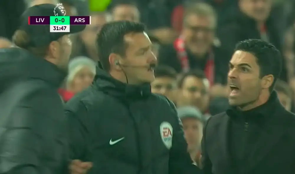 Liverpool sumaba 22 puntos en la Premier League previo al duelo ante Arsenal. Foto: captura ESPN Liverpool sumaba 22 puntos en la Premier League previo al duelo ante Arsenal. Foto: captura ESPN