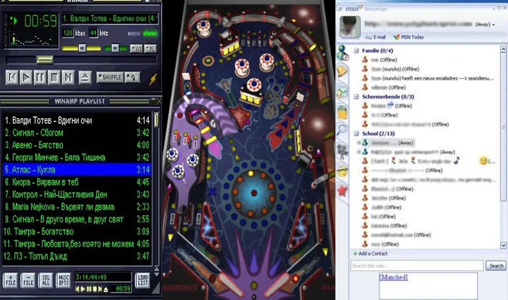 3D Pinball y Windows Live Messenger fueron descontinuados por Microsoft. Foto: composición LR