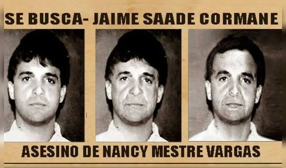 En 1996 la justicia colombiana dictó una pena de 26 años para Jaime Saade por homicidio y violación sexual. Foto: Semana En 1996 la justicia colombiana dictó una pena de 26 años para Jaime Saade por homicidio y violación sexual. Foto: Semana