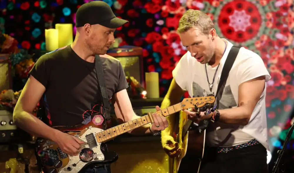 La banda británica Coldplay interpretará 'My Universe' junto a la banda surcoreana BTS. Fotografía: Efe.