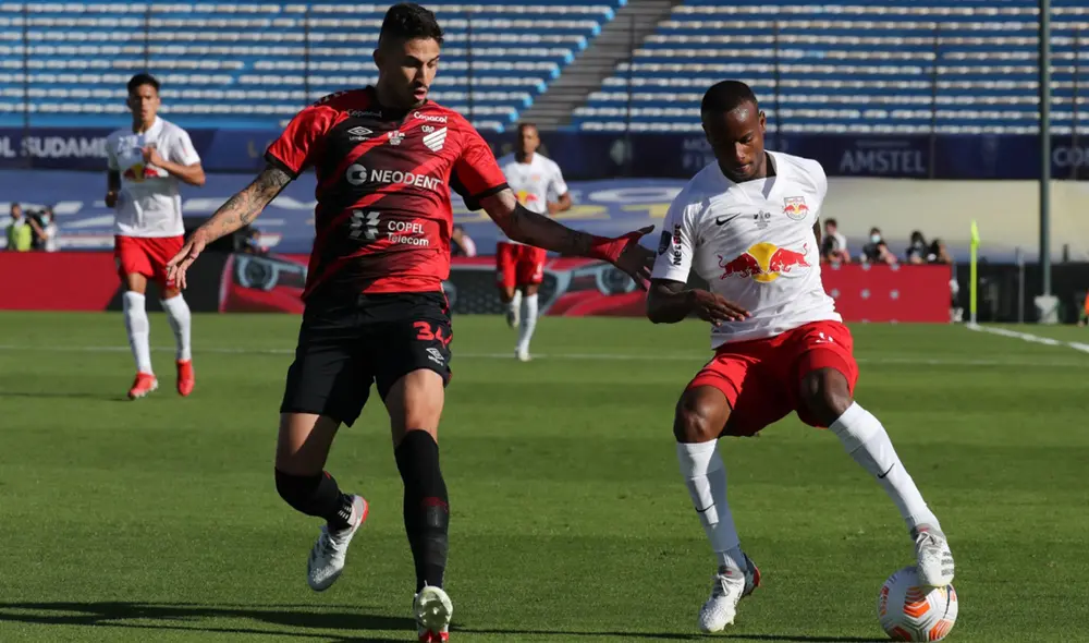 Esta es la primera final internacional que juega Bragantino. Foto: EFE