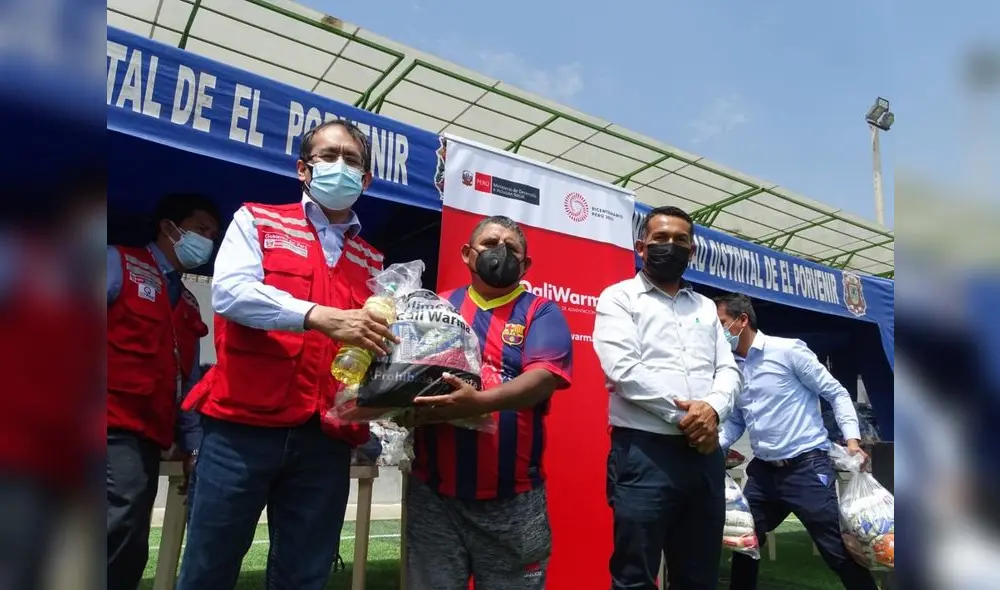 Personas vulnerables fueron las beneficiarias. Foto: Qali Warma