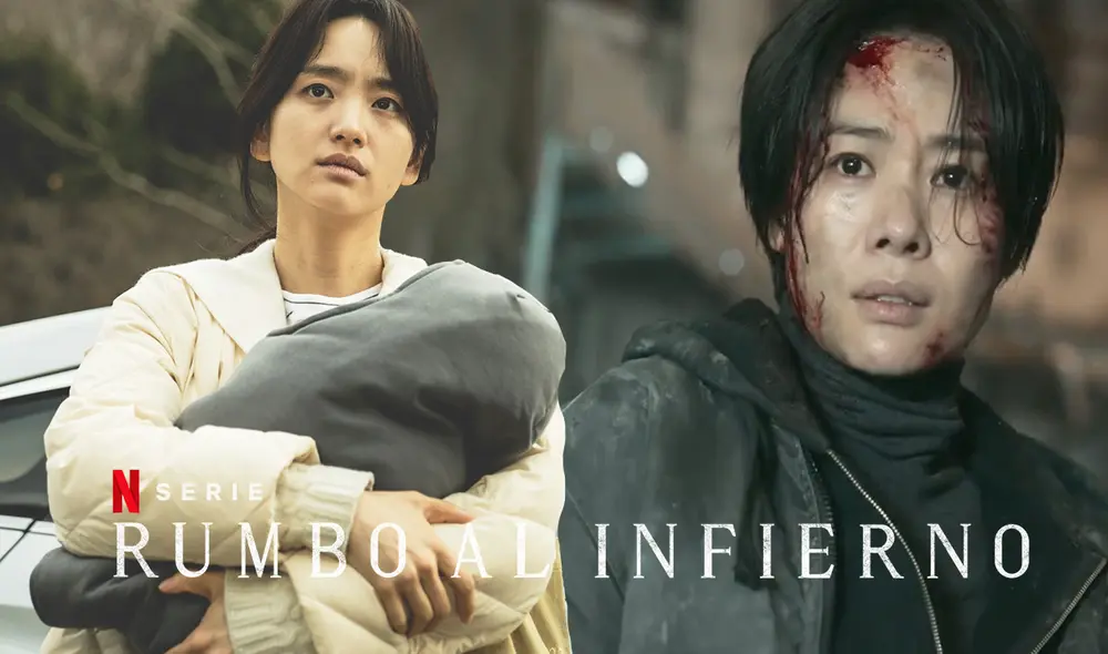 Rumbo al infierno busca repetir el éxito mundial de El juego del calamar. Foto: composición/Netflix