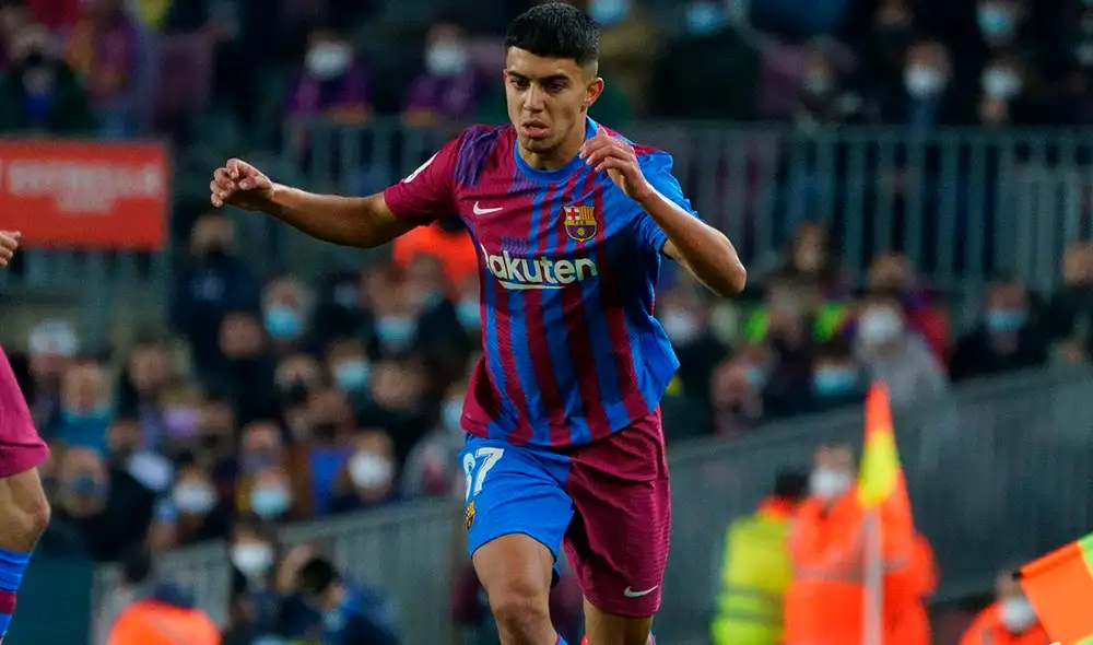 Ilias Akhomach de 17 años es la nueva 'joya' del FC Barcelona. Foto: LaLiga