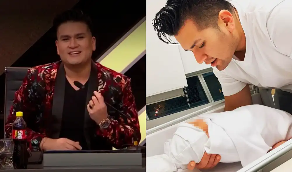 Deyvis Orosco habla sobre su experiencia con la paternidad. Foto: composición/América TV/Instagram