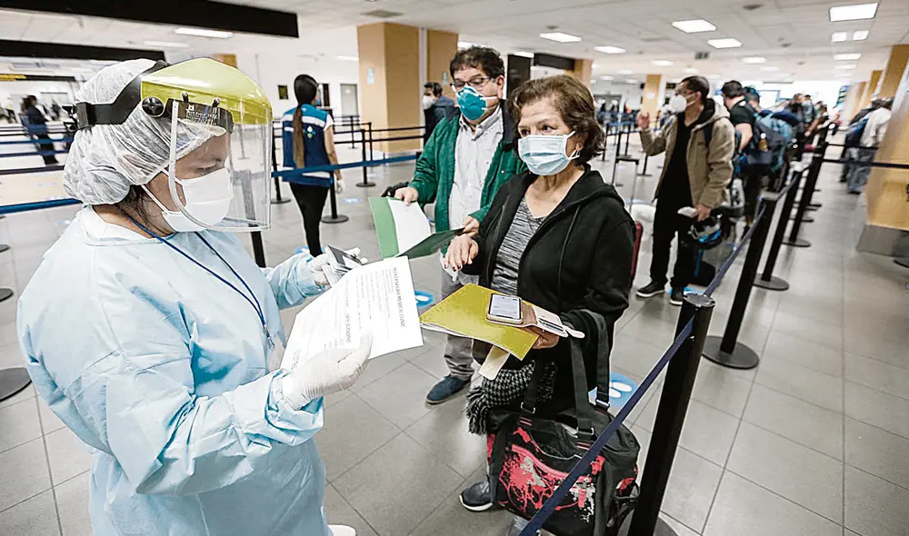 Situación. En aforo en los aeropuertos va en aumento. Foto: difusión Situación. En aforo en los aeropuertos va en aumento. Foto: difusión