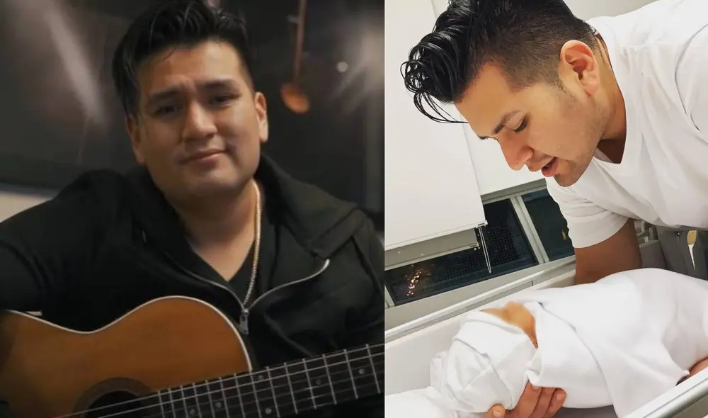 Deyvis Orosco se convirtió en padre por primera vez. Foto: composición/ Instagram Deyvis Orosco se convirtió en padre por primera vez. Foto: composición/ Instagram