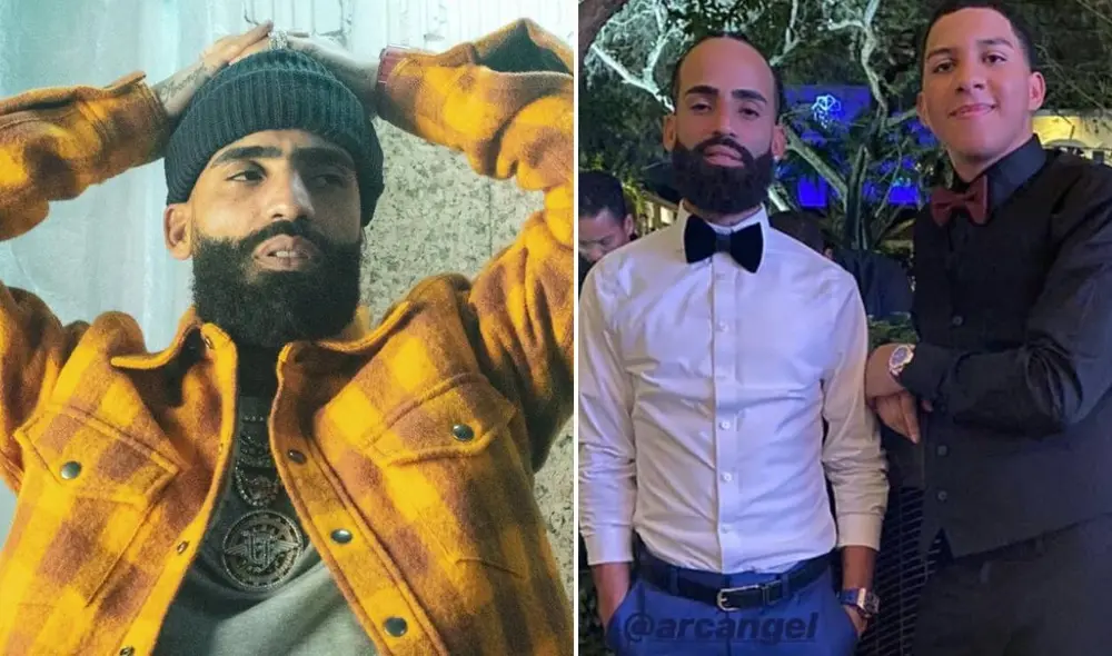 Arcangel lamentó la pérdida de su hermano en redes sociales. Foto: composición Instagram/ Facebook