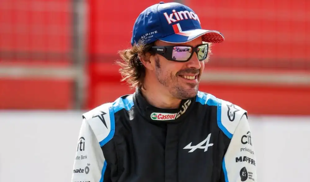 La última vez que Fernando Alonso terminó en el podio de la Fórmula 1 fue en el 2014. Foto: Twitter Mister Chip