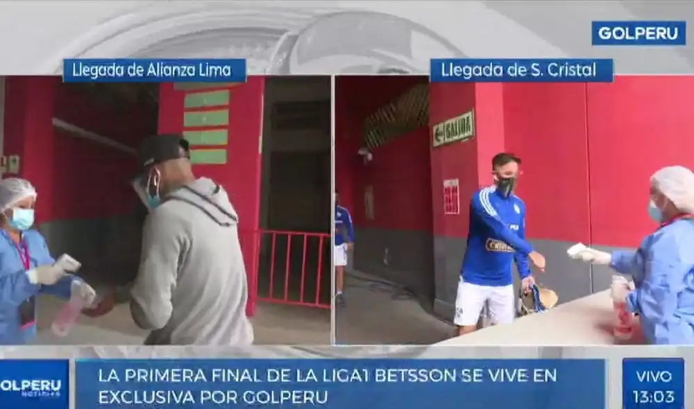 Alianza Lima y Sporting Cristal llegan al Nacional. Foto: captura GolPerú