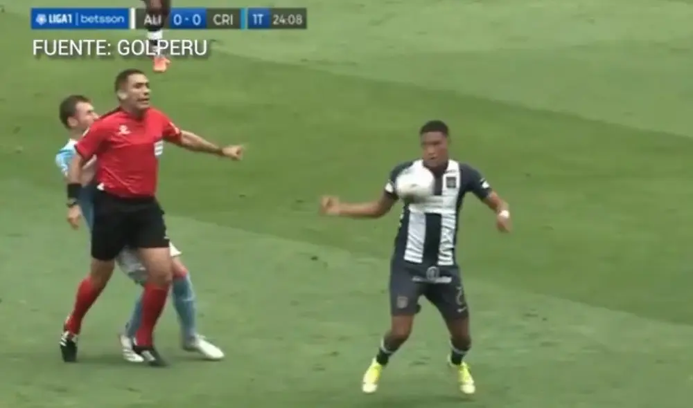 Alianza Lima vs. Sporting Cristal. Captura: Gol Perú.