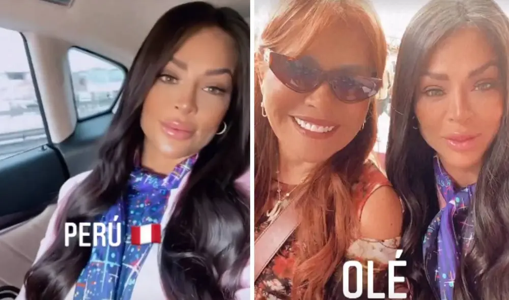 Magaly Medina y Sheyla Rojas se divierten juntas tras polémicas del pasado. Foto:  Sheyla Rojas / Instagram
