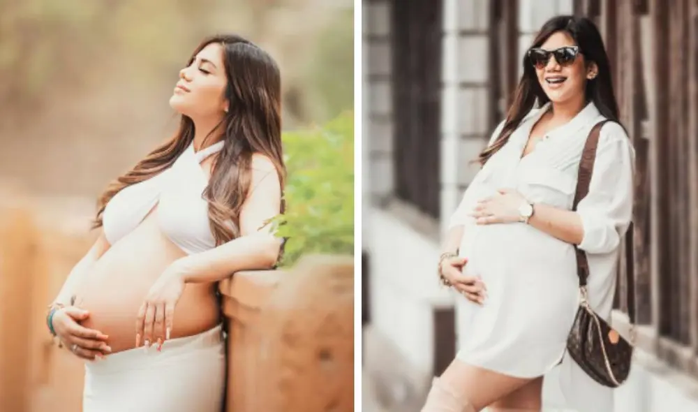 María Fe Saldaña está a la espera de dar a luz. Foto: Instagram