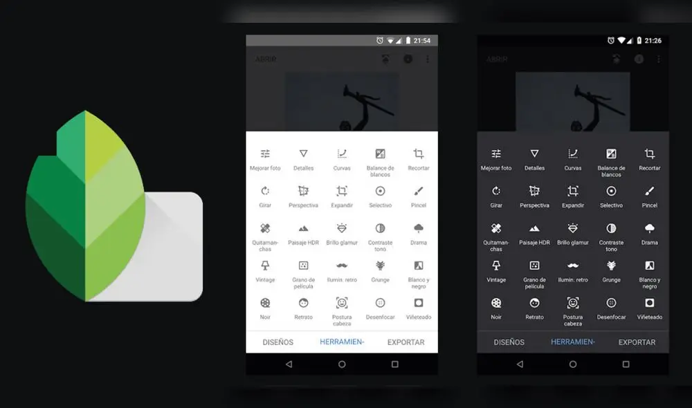 Snapseed es una de las mejores apps para editar fotografías. Foto: xatak android