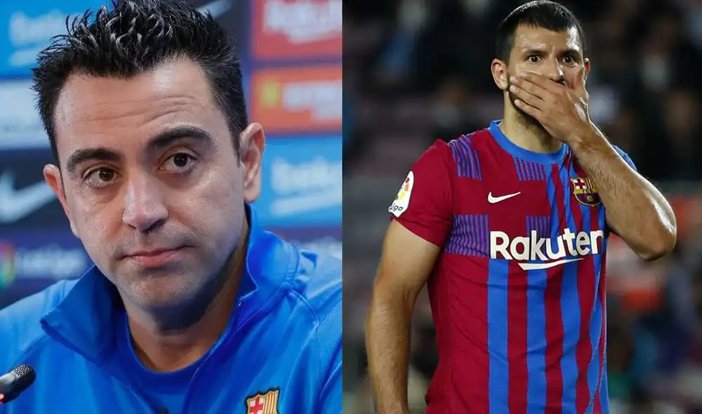 El 'Kun' Agüero llegó al Barcelona procedente del Manchester City. Foto: composición / LR.