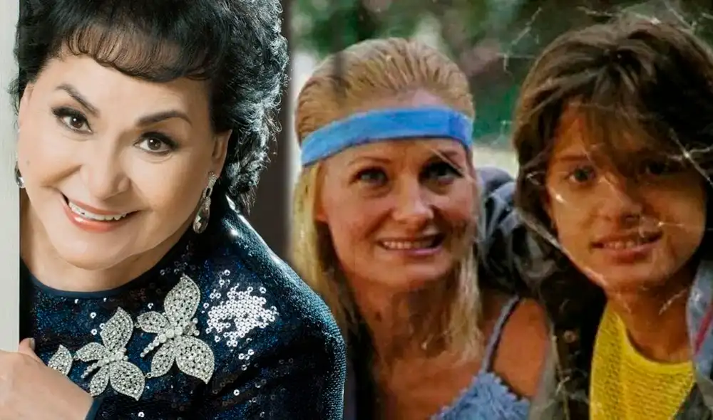 Carmelita Salinas solía deayunar con Marcela Basteri, madre de Luis Miguel. Foto: Carmelita Salinas/Facebook/Lmxlmiguel/Twitter