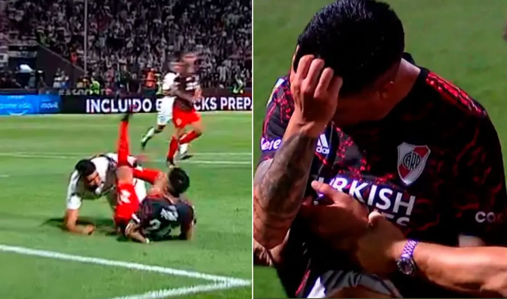 Enzo Pérez estará fuera de las canchas aproximadamente tres meses. Foto: captura de Fox Sport Premium Enzo Pérez estará fuera de las canchas aproximadamente tres meses. Foto: captura de Fox Sport Premium