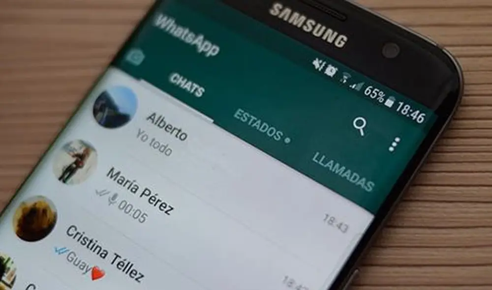 Puedes comunicarte por WhatsApp con personas de todo el mundo. Foto: Andro4all
