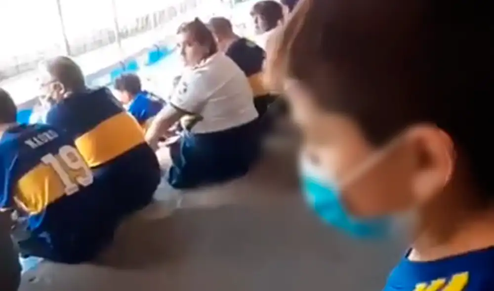 Menor presenció triunfo de Boca sobre Sarmiento por la Liga Profesional Argentina. Foto: captura ESPN