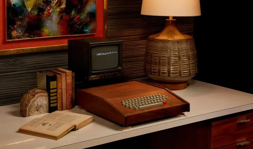 Así luce la Apple I que se puso a la venta. Foto: John Moran Auctioneers