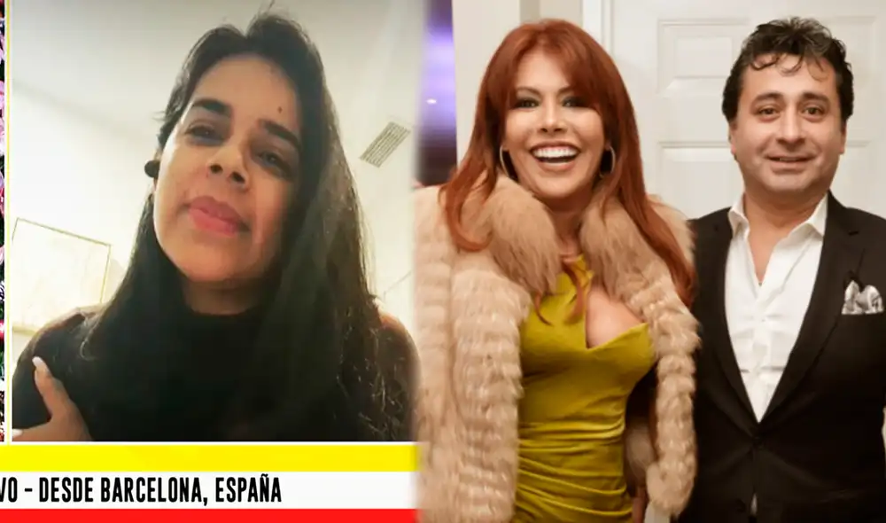Giuliana Rengifo se pronunció sobre la entrevista de Magaly Medina y Alfredo Zambrano. Foto: captura América TV / GLR