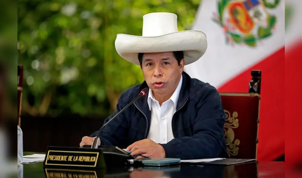 Castillo se refirió a la muerte del gobernador encargado, Walter Gutiérrez. Foto: Presidencia