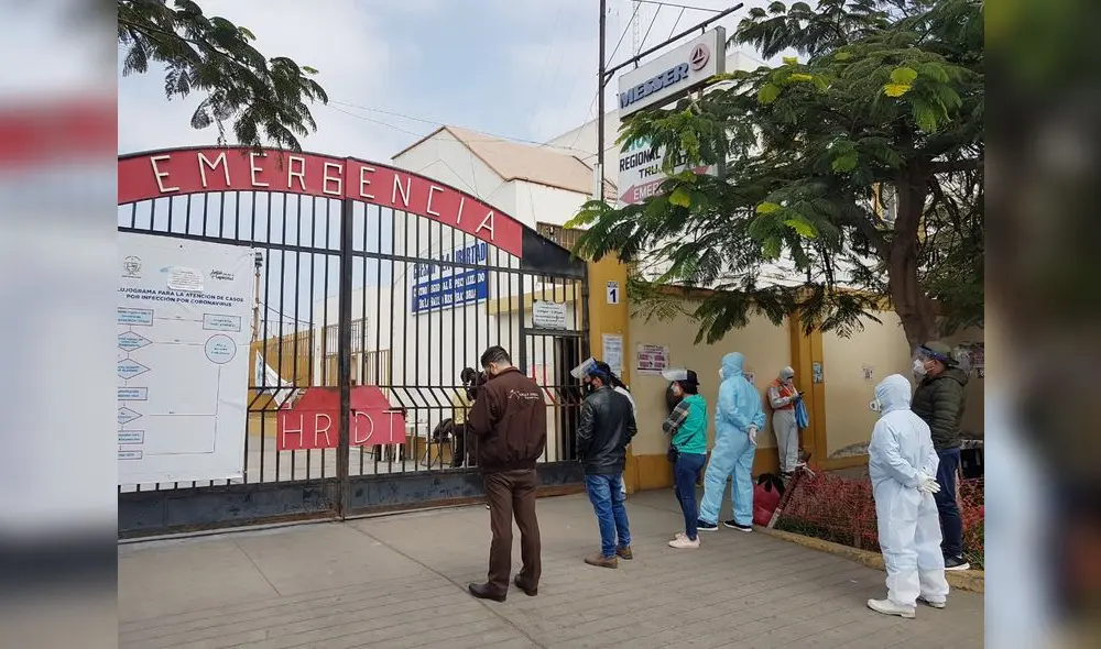 Dos menores de edad fallecieron por COVID-19 en el Hospital Regional. Foto: La República Dos menores de edad fallecieron por COVID-19 en el Hospital Regional. Foto: La República