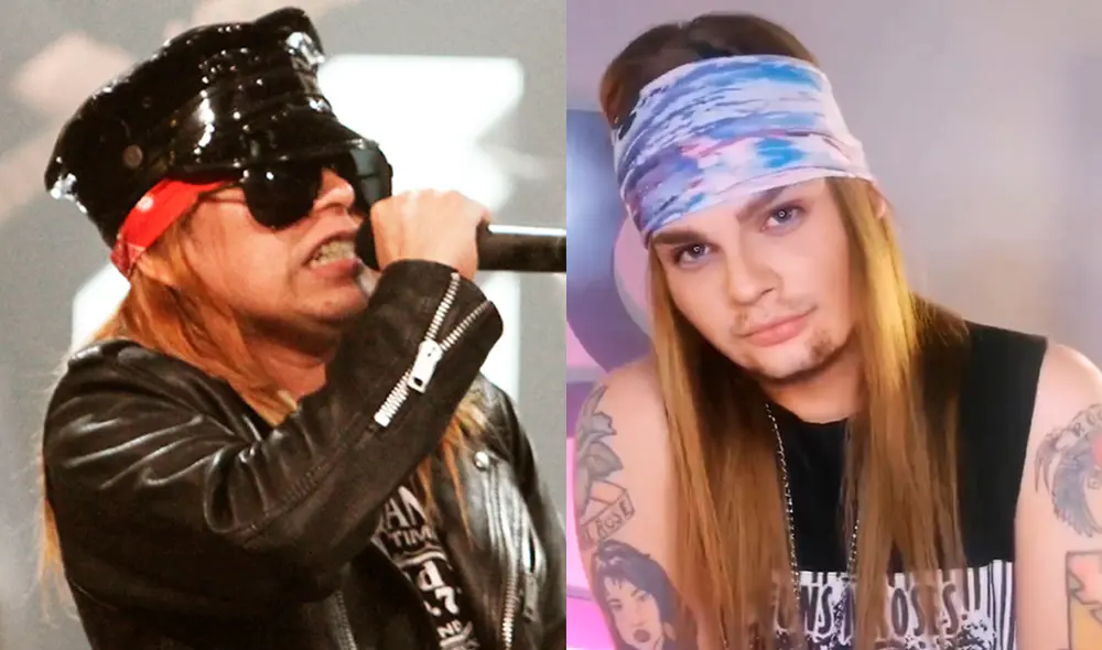 Cesar Osorio opinó sobre las presentaciones del imitador paraguayo de Axl Rose. Foto: GLR / Instagram